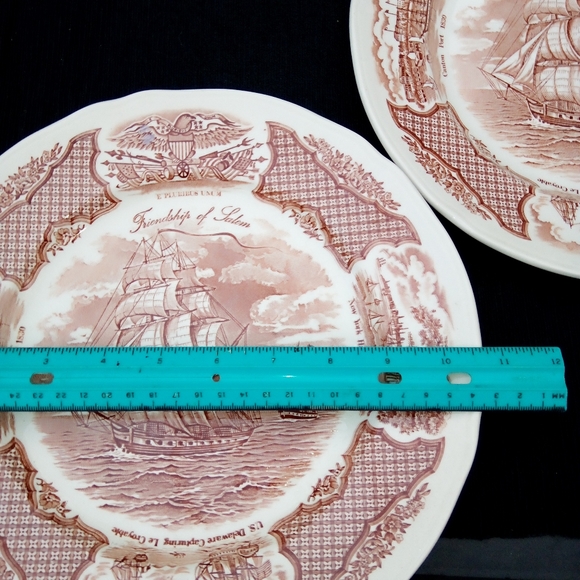 Vintage Alfred Meakin, Staffordshire, England Fair Winds Set of 15 - Picture 16 of 16